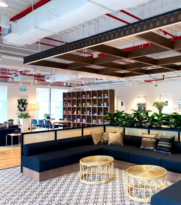 WeWork - 83 Clemenceau Ave - interior view 2